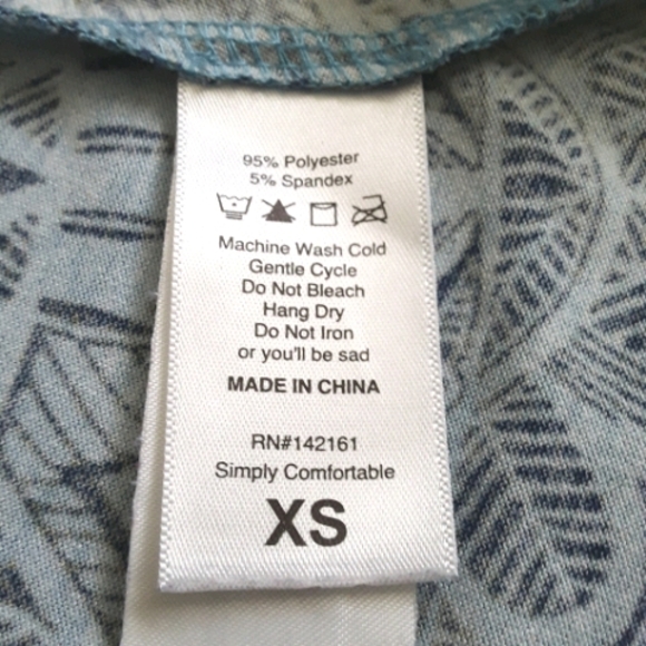 Blue Mandala Dress by LulaRoe - Picture 6 of 6